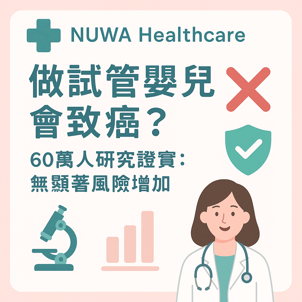 試管嬰兒會增加癌症風險？黃佩真醫師解開疑慮